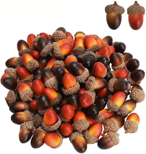 fake acorns for decoration|acorn counterfeit decor.